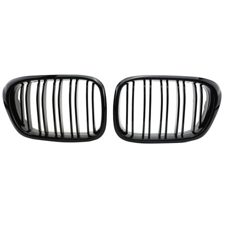 Nerki atrapa grill czarny połysk BMW E39 1995-2003 Sedan kombi