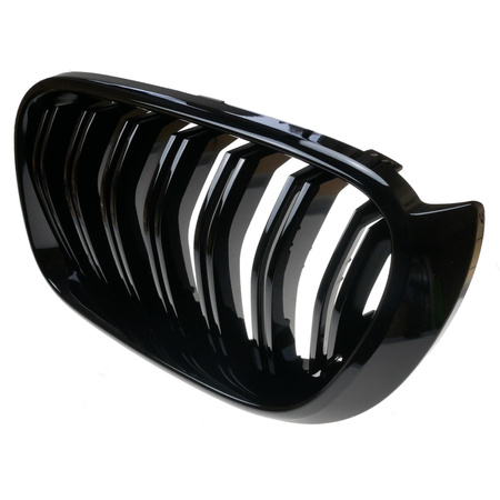 Nerki atrapa czarny połysk grill BMW X3 F25 po liftingu X4 F26 2014-2018