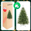 CHOINKA SZTUCZNA PREMIUM PE ŚWIERK PE JAK ŻYWY 3D 250 CM GĘSTA