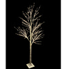 DRZEWKO 500 LED OZDOBNE BRZOZA ŚWIĄTECZNE ŚWIECĄCE BIAŁY CIEPŁY 150 cm