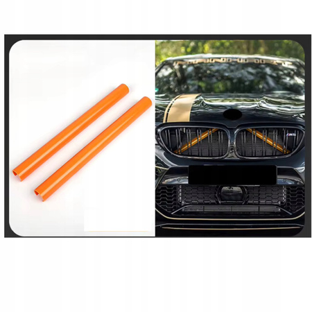 Nakładki na wsporniki rozpórki GRILLA BMW F20 F30 F32 F34 F36 pomarańczowe