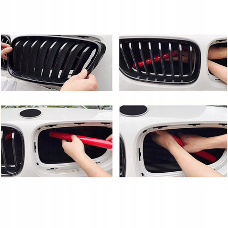 Nakładki na wsporniki rozpórki chłodnicy GRILLA do BMW F20 F30 F32 F34 F36