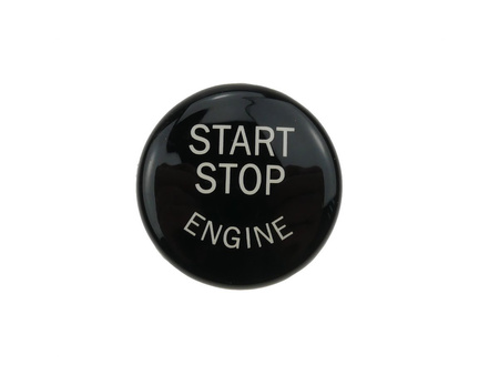 Nakładka czarna przycisku Start Stop BMW E87 E90 E60 X3 X5 