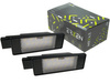 Citroen C5 lampki LED podświetlenie tablicy rejestracji 