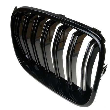 Nerki atrapa czarny połysk grill BMW X3 F25 po liftingu X4 F26 2014-2018