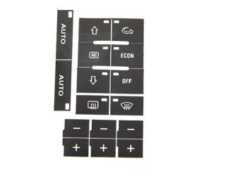 Zestaw naprawczy naklejki klimatronik panel Audi A4 B6