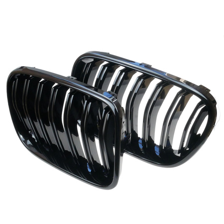 Nerki atrapa grill czarny połysk BMW X3 F25 przed liftingiem 2011- 2014