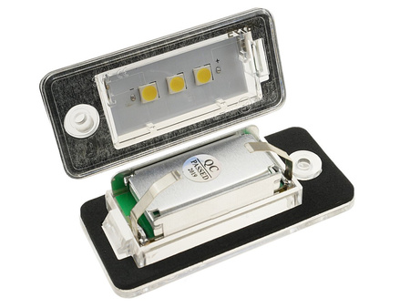 Lampki LED podświetlenie rejestracji Audi A6 C6