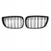Nerki atrapa grill czarny połysk do BMW 1 E81 E82 E87 E88 Przed Liftingiem
