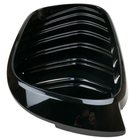 Nerki atrapa czarny połysk grill BMW X3 F25 po liftingu X4 F26 2014-2018