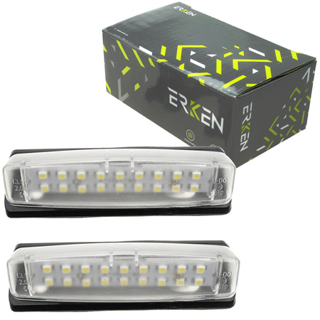 Lampki LED rejestracji Mitsubishi Grandis Toyota Camry Lexus 
