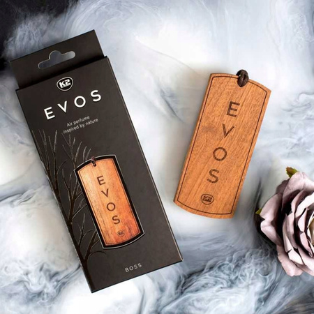 Drewniana zawieszka zapachowa K2 Evos Boss Męskie do samochodu