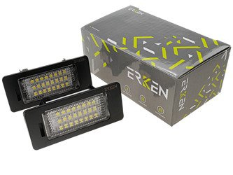 Lampki Led rejestracji BMW E82 E60 E61 E90 E91 E92 E39  E70 E71 X6 X5