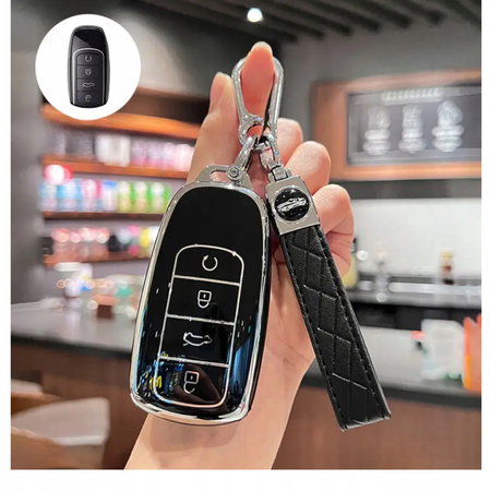 Etui Czarne obudowa czarna na kluczyk do Chery Jaecoo J7 7 J8 Omoda 5