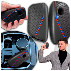 Etui obudowa kluczyka silicon do BMW 5 G60 7 G70 X1 X5 G05 LCI X6 X7 XM