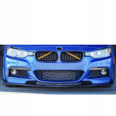 Nakładki na wsporniki rozpórki GRILLA do BMW F20 F30 F32 F34 F36 żółte