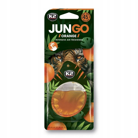 K2 V362 Zapach JUNGO ORANGE Membranowa Zawieszka Zapachowa do Samochodu