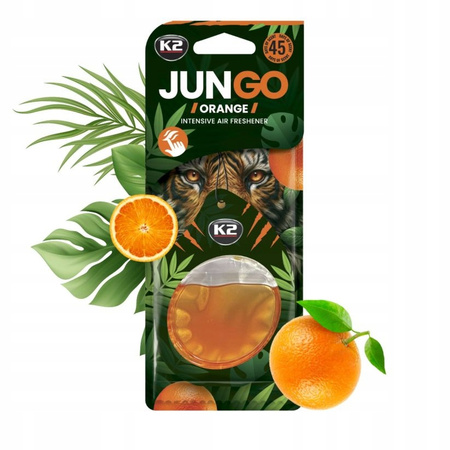 K2 V362 Zapach JUNGO ORANGE Membranowa Zawieszka Zapachowa do Samochodu