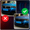 Nerki grill atrapa czarny połysk + 3 kolor ///M pakiet BMW 3 F30 F31