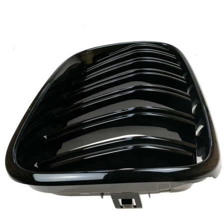 Nerki atrapa czarny połysk grill BMW X3 F25 po liftingu X4 F26 2014-2018