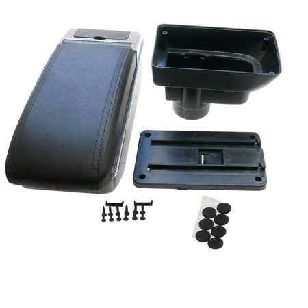 Podłokietnik klapka dekielek do Opel Corsa D ze schowkiem czarny