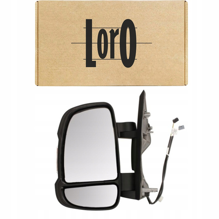 Lusterko lewe krótkie manualne do Fiat Ducato Peugeot Boxer Jumper