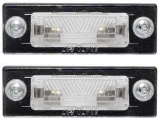 Lampki VW podświetlenia rejestracji VW Passat B5 B6 Touran T5