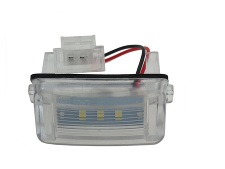 Peugeot 206 207 SW 306 lampki led podświetlenie rejestracji