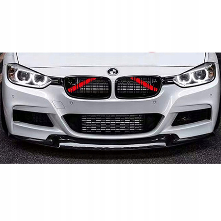 Nakładki na wsporniki rozpórki GRILLA do BMW F20 F30 F32 F34 F36 czerwone