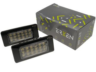 Lampki LED podświetlenie rejestacji Skoda Octavia III Rapid