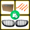 Nerki BMW E60 E61 M5 czarny połysk atrapa grill maski