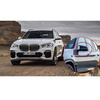Nakładki obudowa lusterek czarny połysk do BMW X3 G03 X4 X5 G05 X6 G06 X7