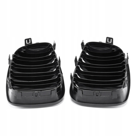 Nerki atrapa grill czarny połysk do BMW 1 E81 E82 E87 E88 po liftingu LCI