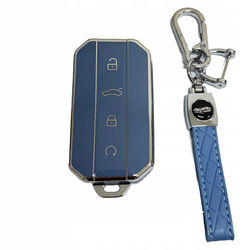 Etui niebieskie obudowa niebieska na kluczyk do Chery Jaecoo J5