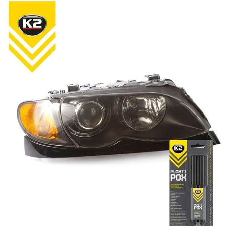 K2 Plastipox klej do plastiku naprawa i spawanie elementów plastikowych