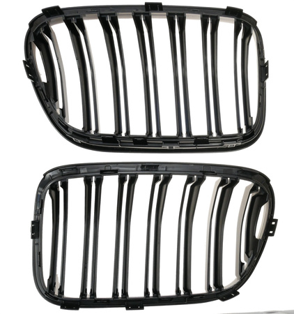 Nerki atrapa grill czarny połysk BMW X3 F25 przed liftingiem 2011- 2014