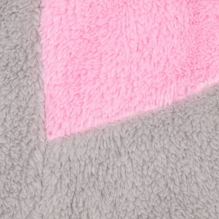 Szlafrok damski ciepły z kapturem S/M  gruby długi miękki Walentynki