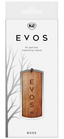 Drewniana zawieszka zapachowa K2 Evos Boss Męskie do samochodu