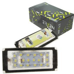 BMW E46 coupe FL 04-06 M3 Lampki LED tablicy rejestracji