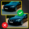 Nerki BMW E60 E61 M5 czarny połysk atrapa grill maski