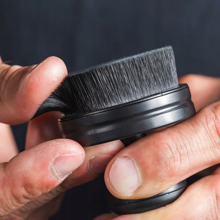 K2 TRACO APLIKATOR do dressingu OPON, PLASTIKÓW z włosiem z rączką stojak