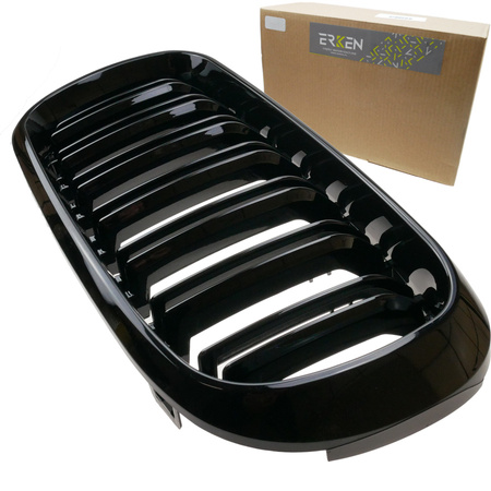 Nerki BMW X6 F16 X5 F15 czarny połysk atrapa grill maski