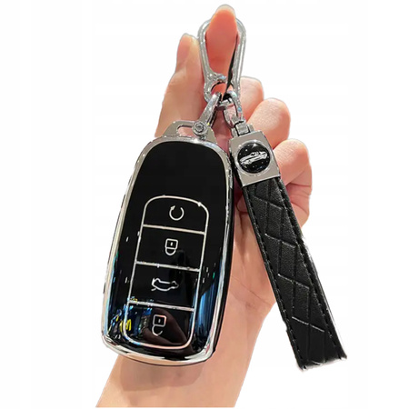 Etui Czarne obudowa czarna na kluczyk do Chery Jaecoo J7 7 J8 Omoda 5