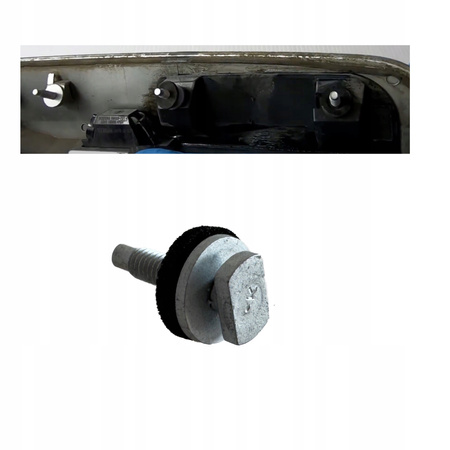 Śruba blendy listwy klapy bagażnika Nissan Qashqai J10E JJ10E 84857-JD00A