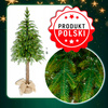 ŚWIERK PE ALASKA NA PNIU CHOINKA JAK ŻYWA SZTUCZNA 160cm PIĘKNY GĘSTY