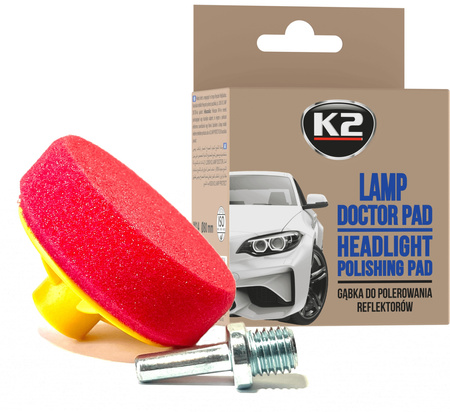 Gąbka do polerowania reflektorów K2 Lamp Doctor Pad K533