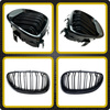 Nerki BMW E60 E61 M5 czarny połysk atrapa grill maski