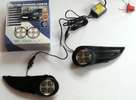 Światła do jazdy dziennej LED DRL 510HP