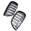 Nerki atrapa grill czarny połysk do BMW 1 E81 E82 E87 E88 Przed Liftingiem