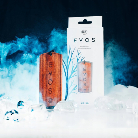 K2 EVOS VIKING Drewniana Zawieszka Zapachowa Do Auta Samochodu